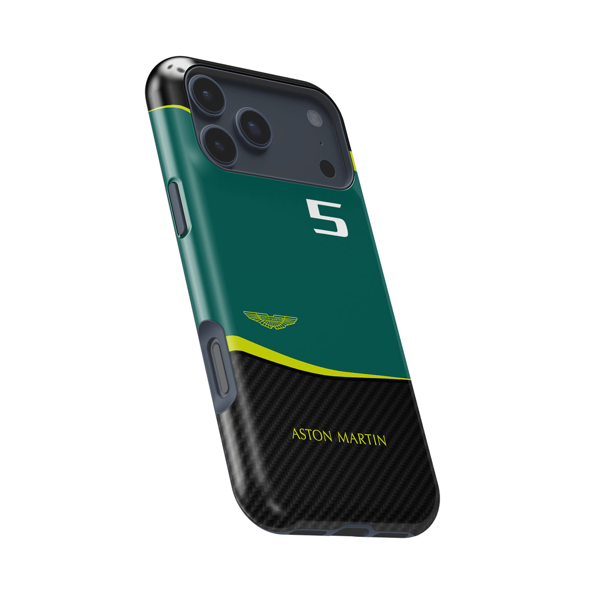 Aston Martin AMR22 Sebastian Vettel Livery Formula 1 racing iPhone case view 8
