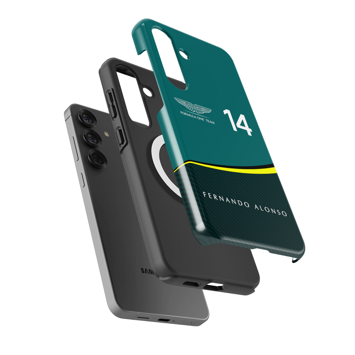 Samsung Galaxy Case - Aston Martin AMR24 Fernando Alonso Livery