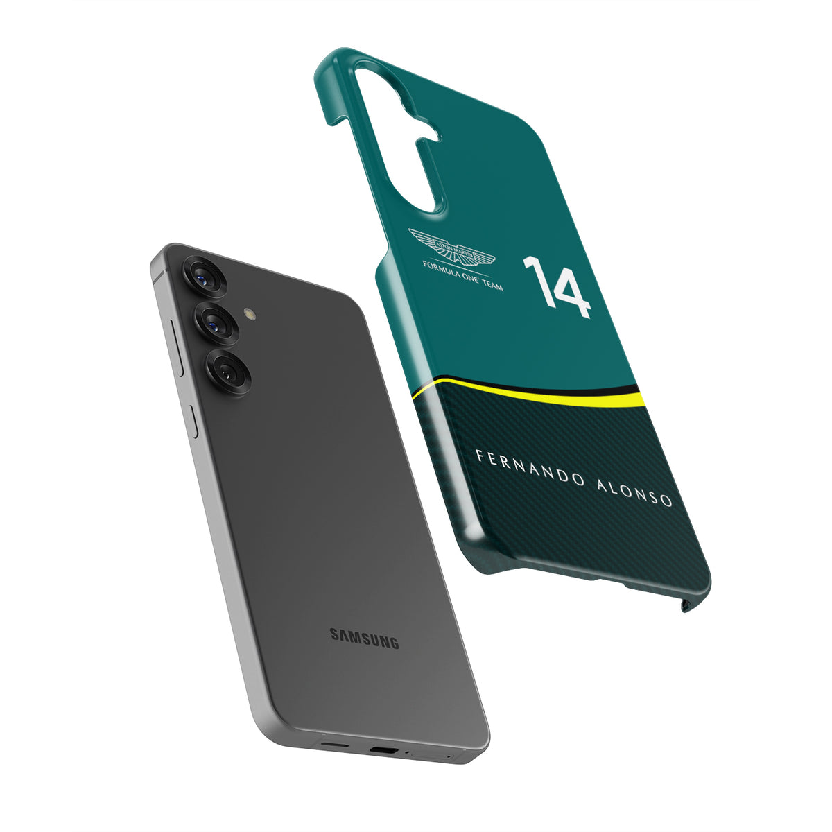 Samsung Galaxy Case - Aston Martin AMR24 Fernando Alonso Livery