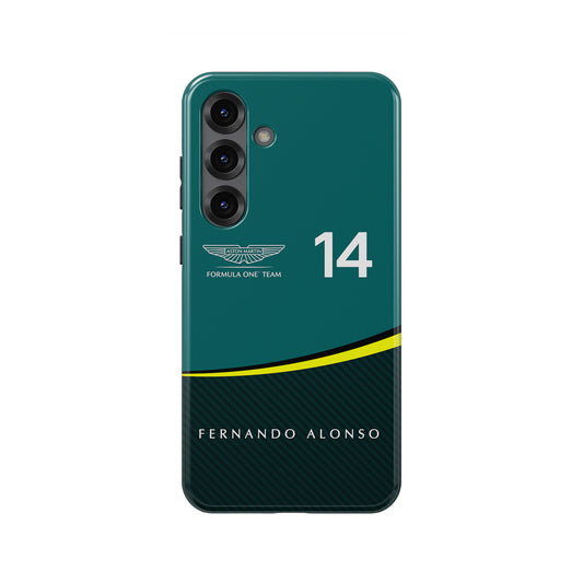 Samsung Galaxy Case - Aston Martin AMR24 Fernando Alonso Livery