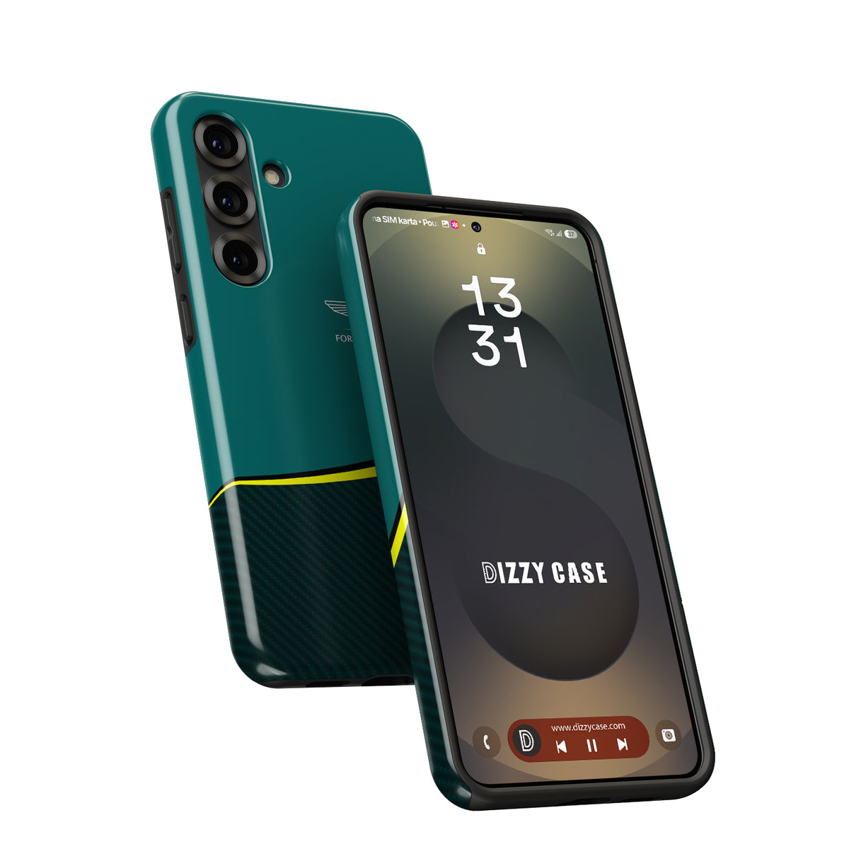 Aston Martin AMR24 Stroll & Alonso Case for Samsung