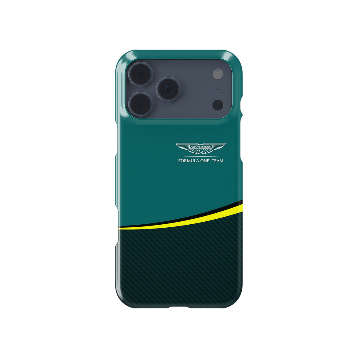 Aston Martin AMR24 F1 : Stroll & Alonso Edition Formula 1 racing iPhone case view 1