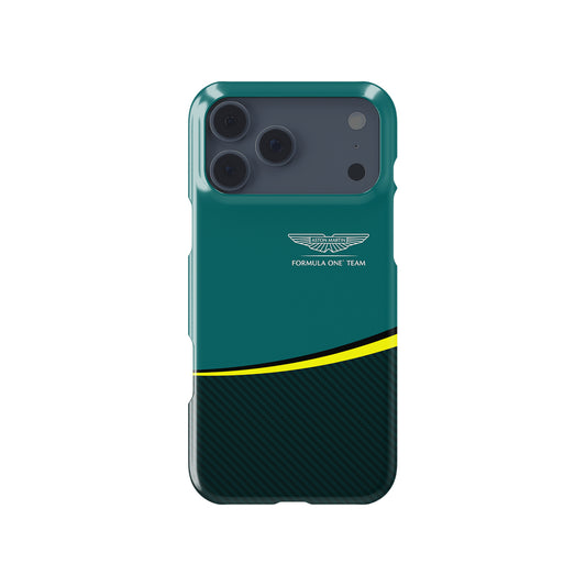 Aston Martin AMR24 F1 : Stroll & Alonso Edition Formula 1 racing iPhone case view 1