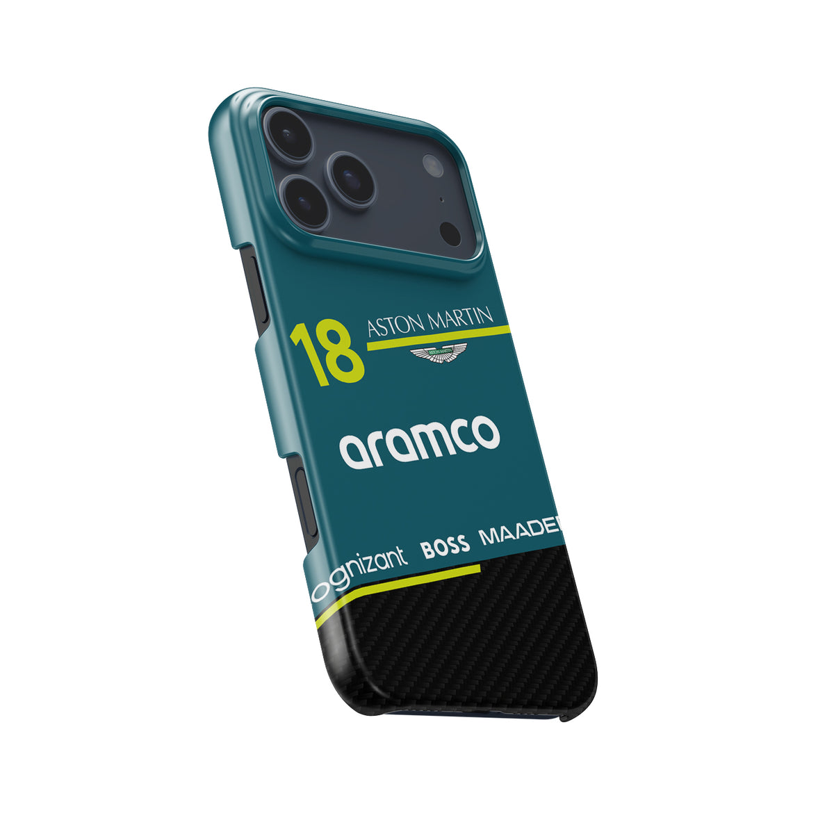 Aston Martin AMR25 Lance Stroll Phone Case – LS18 Edition (For iPhone)