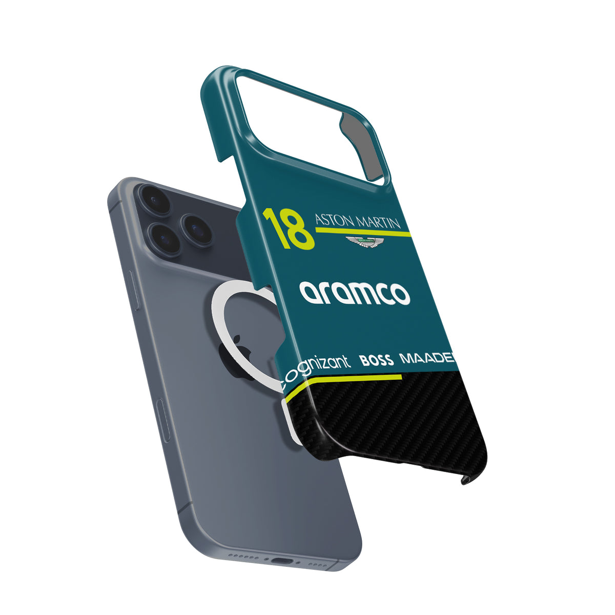 Aston Martin AMR25 Lance Stroll Phone Case – LS18 Edition (For iPhone)