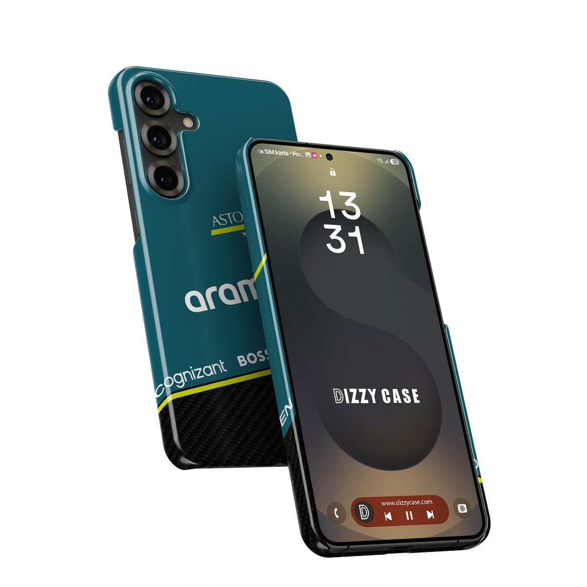 Aston Martin AMR25 Livery Phone Case – F1 Edition (Samsung Galaxy)