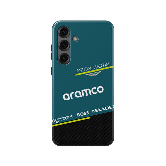 Aston Martin AMR25 Livery Phone Case – F1 Edition (Samsung Galaxy)