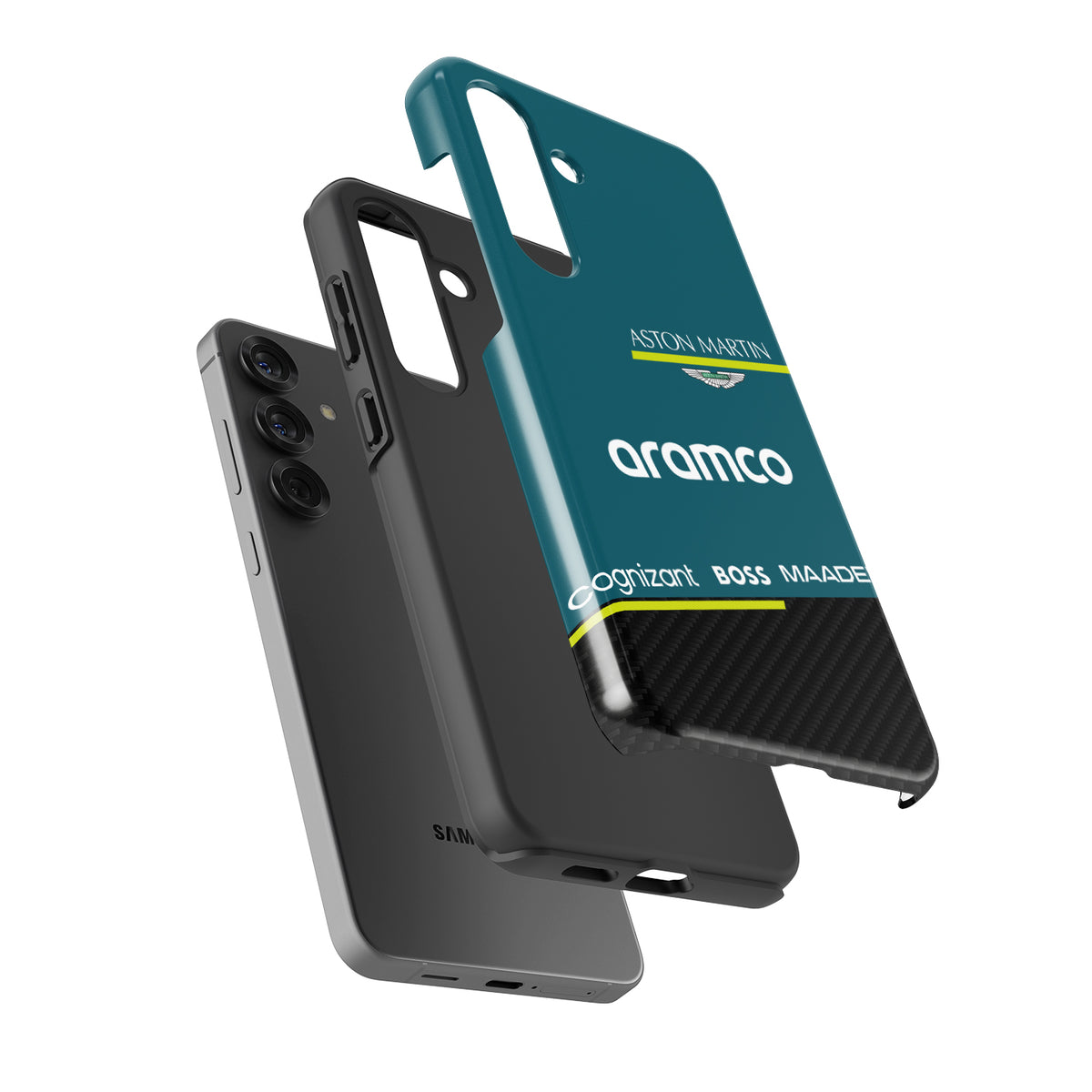Aston Martin AMR25 Livery Phone Case – F1 Edition (Samsung Galaxy)