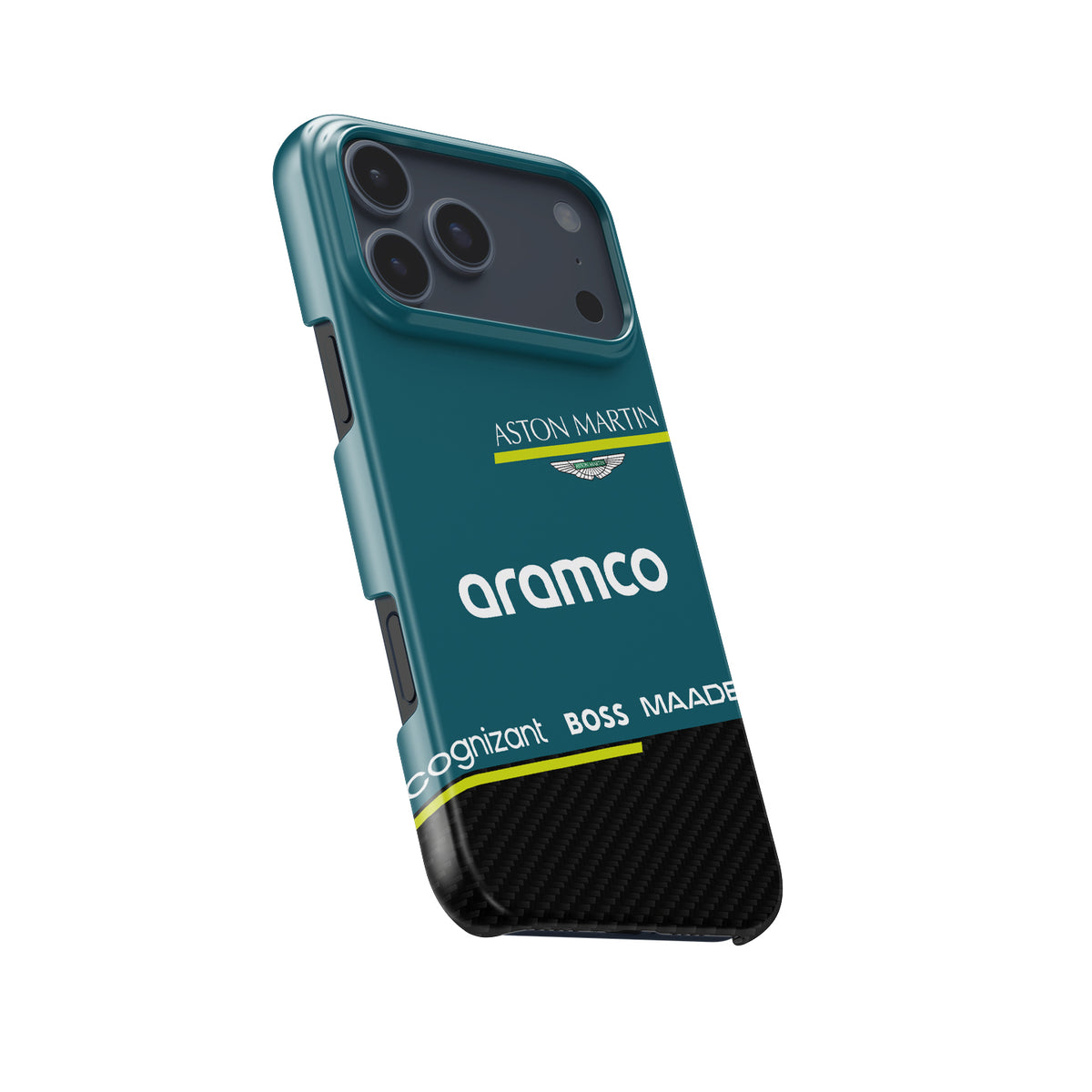 Aston Martin AMR25 Phone Case – F1 Livery Inspired (iPhone Series)