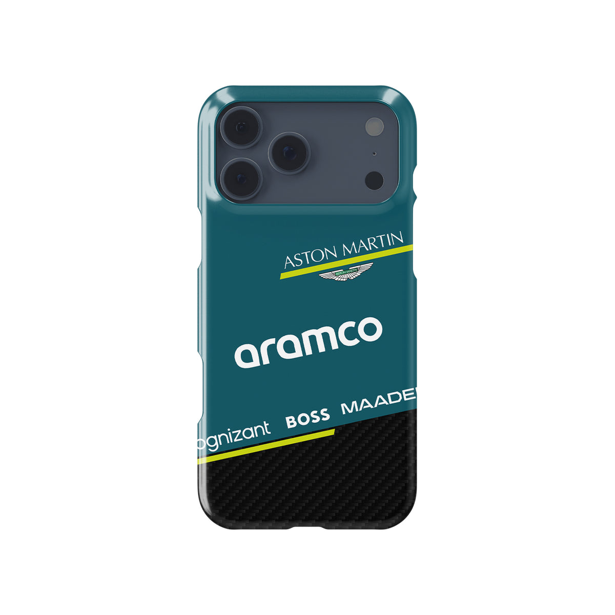 Aston Martin AMR25 Phone Case – F1 Livery Inspired (iPhone Series)