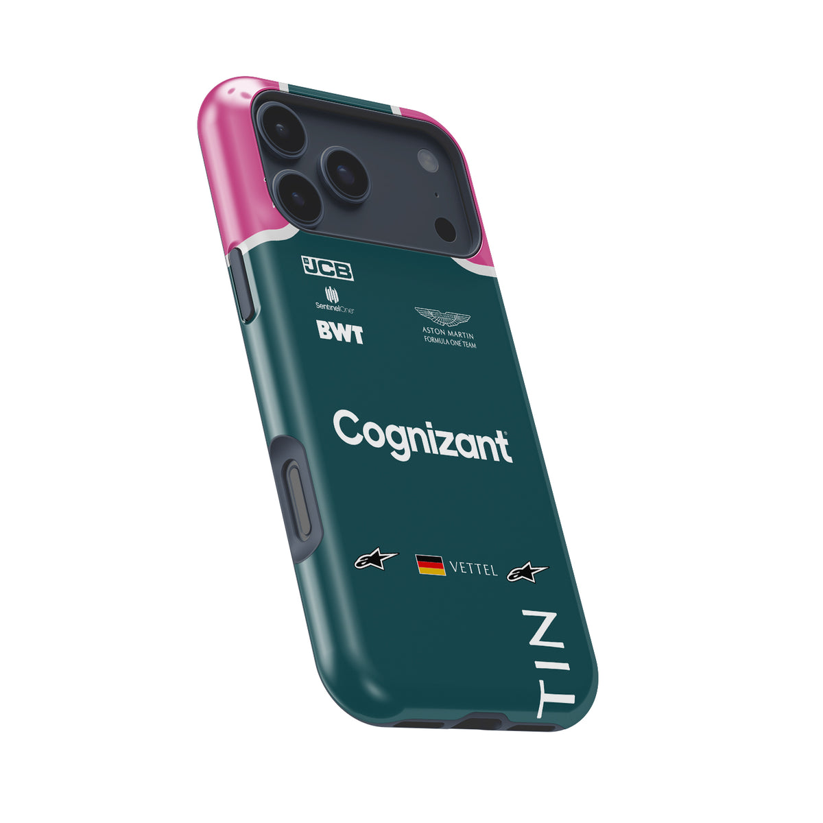 Aston Martin Sebastian Vettel F1 Formula 1 racing iPhone case view 8