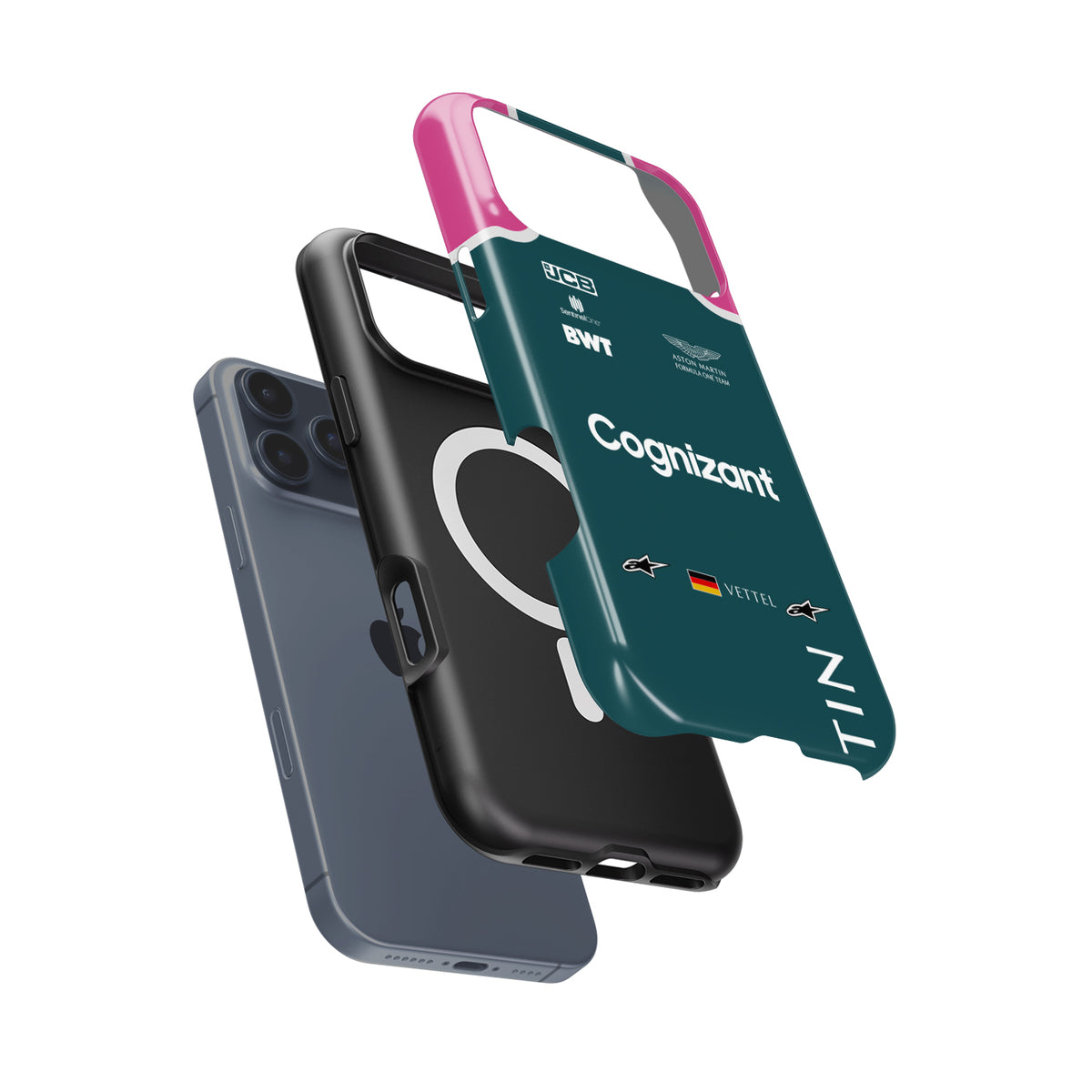 Aston Martin Sebastian Vettel F1 Formula 1 racing iPhone case view 7