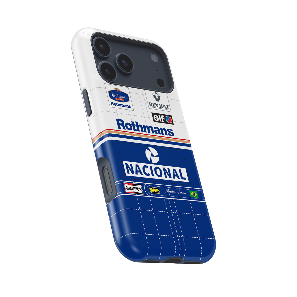 Ayrton Senna 1994 Racing Overall Formula 1 racing iPhone case view 8