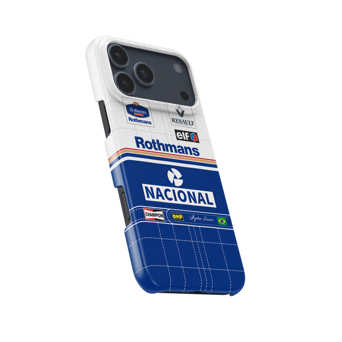 Ayrton Senna 1994 Racing Overall Formula 1 racing iPhone case view 5