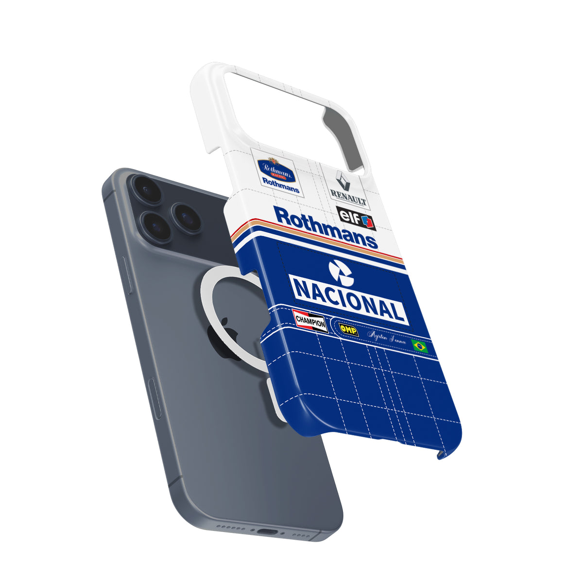 Ayrton Senna 1994 Racing Overall Formula 1 racing iPhone case view 4