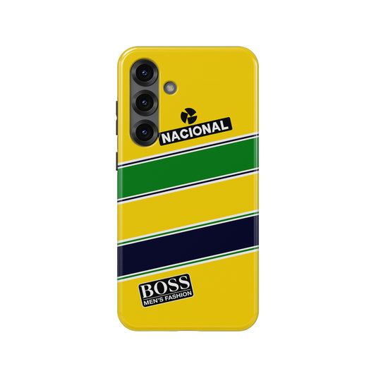 Ayrton Senna Helmet Tribute - Samsung Galaxy Case