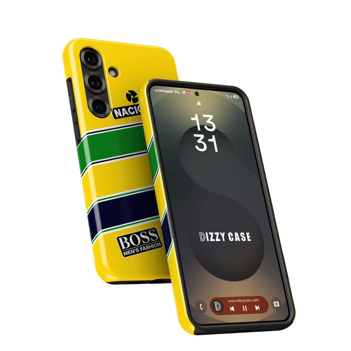 Ayrton Senna Helmet Tribute - Samsung Galaxy Case