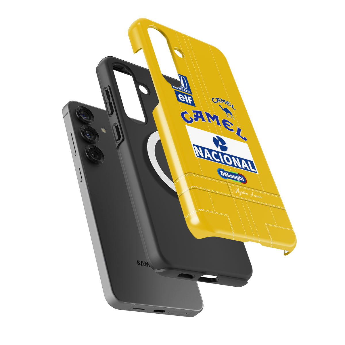 Ayrton Senna Lotus 99T 1987 Livery Phone Case - Samsung Models