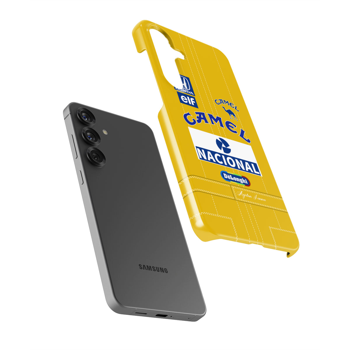 Ayrton Senna Lotus 99T 1987 Livery Phone Case - Samsung Models