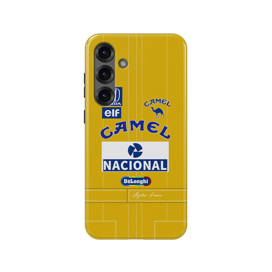 Ayrton Senna Lotus 99T 1987 Livery Phone Case - Samsung Models