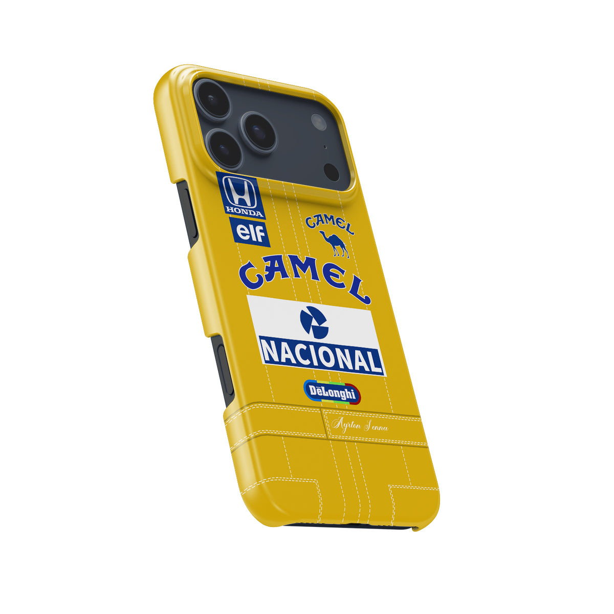 Ayrton Senna Lotus 99T 1987 Livery Formula 1 racing iPhone case view 5