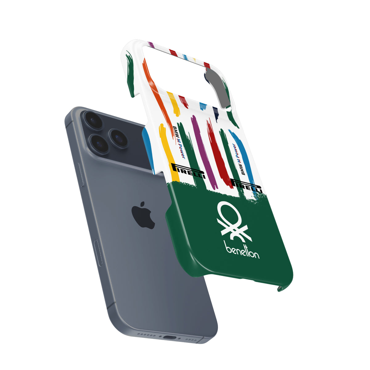 Benetton B186 BMW Mexico Grand Prix Formula 1 racing iPhone case view 3