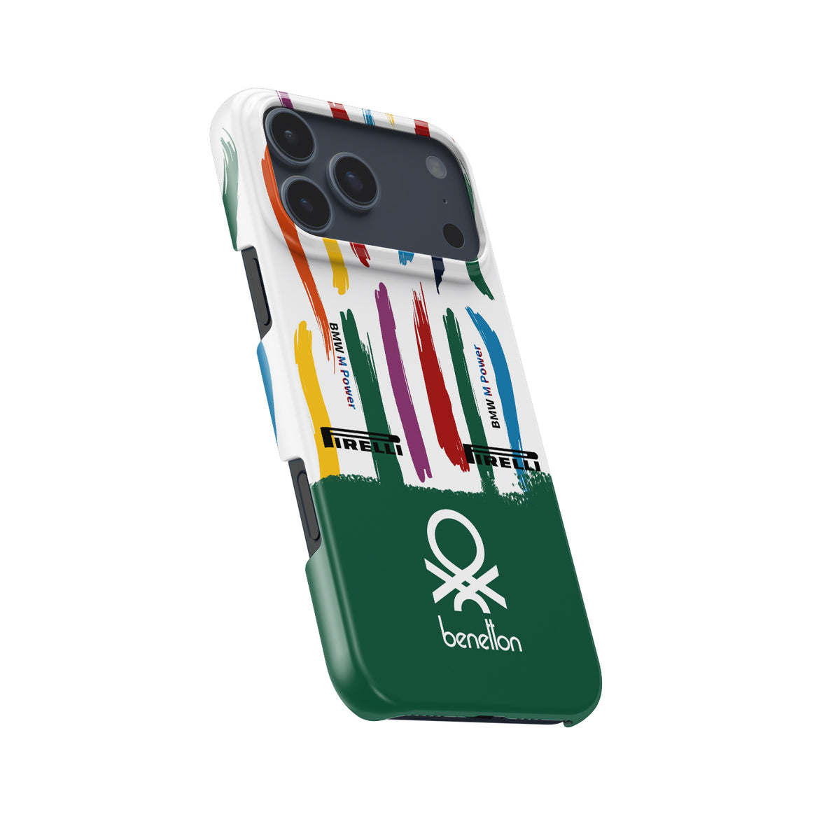 Benetton B186 BMW Mexico Grand Prix Formula 1 racing iPhone case view 5
