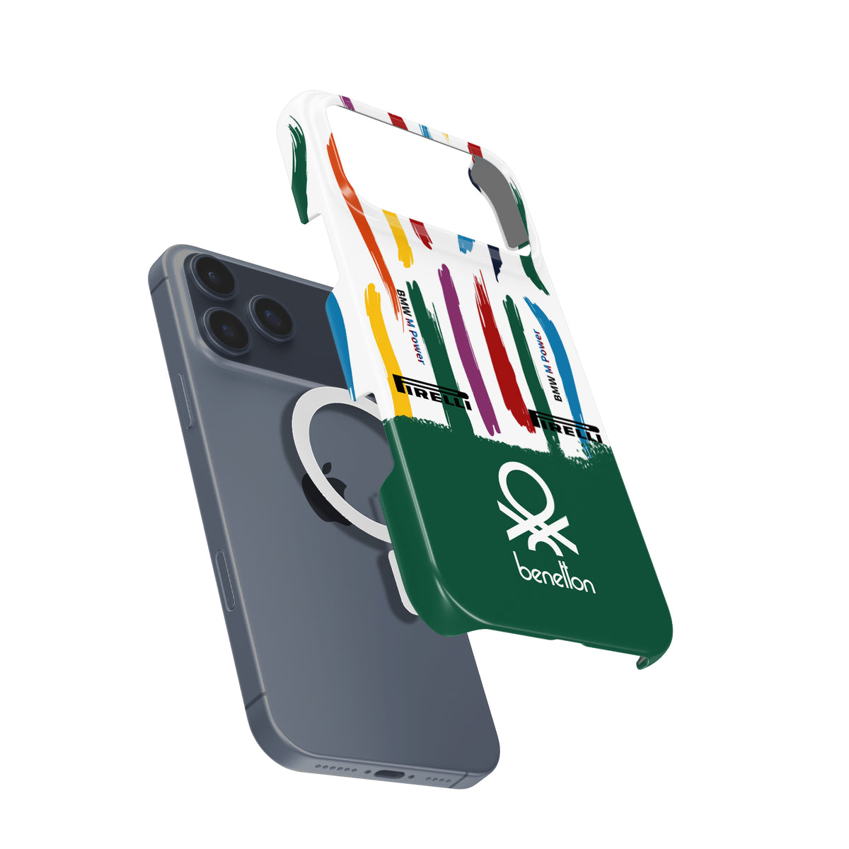 Benetton B186 BMW Mexico Grand Prix Formula 1 racing iPhone case view 4