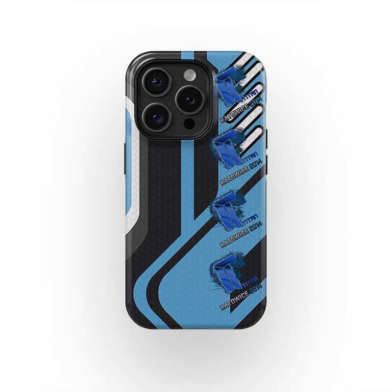 CS / CS2 AK-47 | Vulcan Skin 4×Sticker | Titan | Katowice 2014 Phone Case