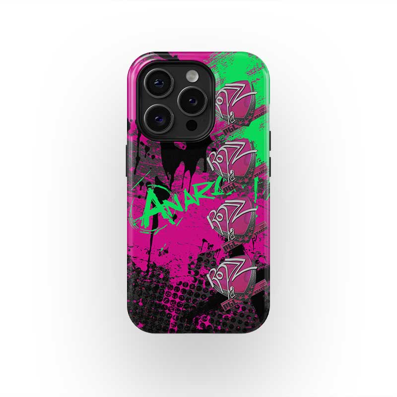 CS / CS2 iPhone Case - AK-47 | Neon Revolution with 4x ropz Krakow 2017 Stickers by DIZZY CASE