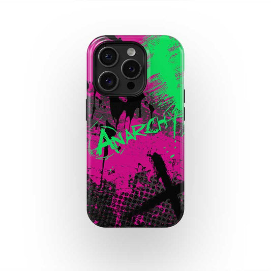 Funda para teléfono DIZZY Neon Revolution AK-47: vitalidad desatada