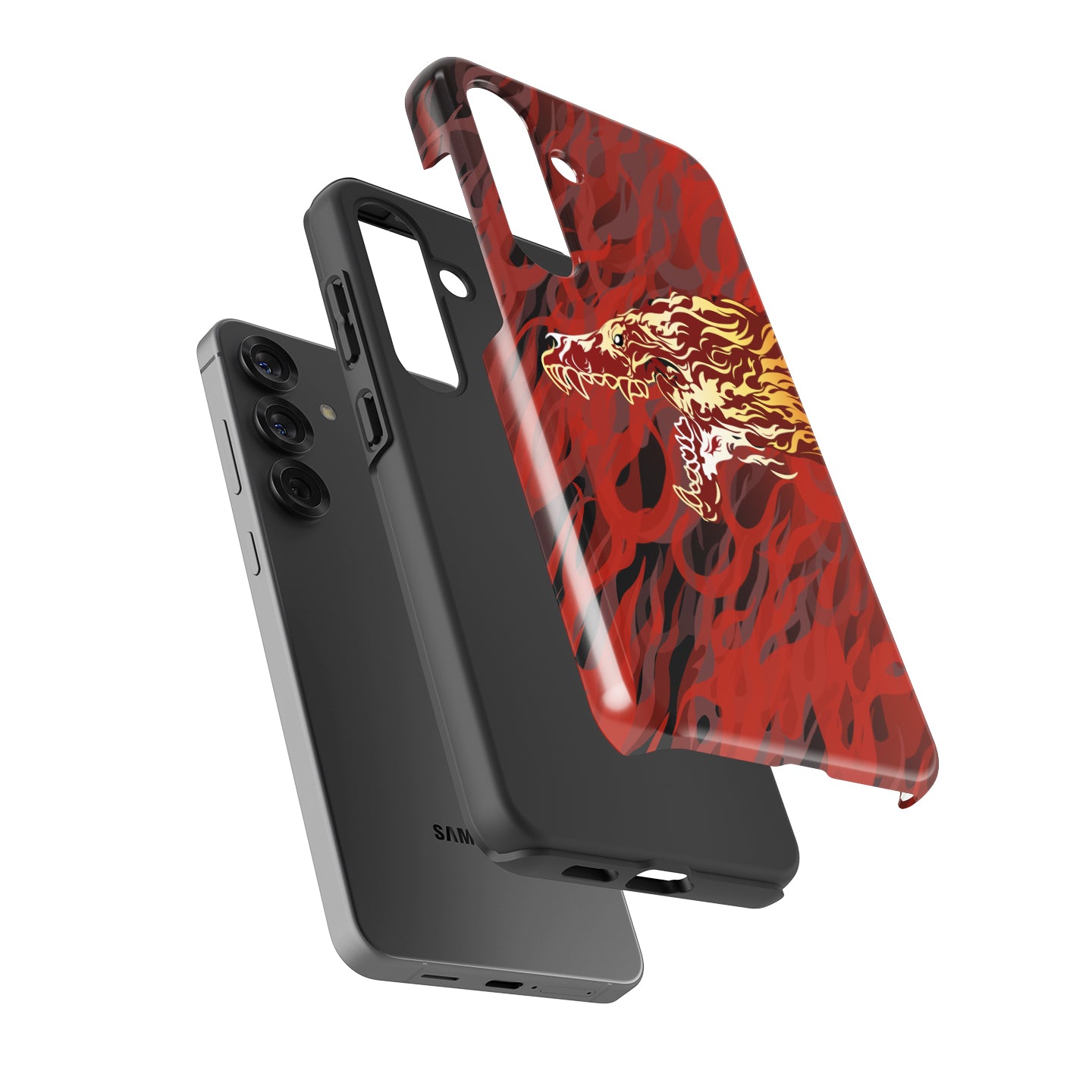 CS2 M4A4 Howl CSGO Skin Phone Case – Wolf Fury Edition (For Samsung Galaxy)