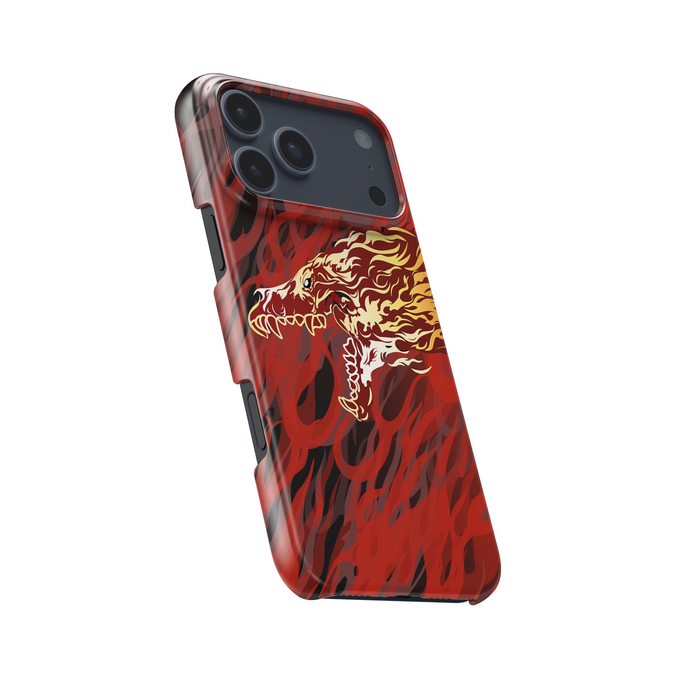 CS2 M4A4 Howl CSGO Skin Phone Case – Fire & Fury Edition (For iPhone)