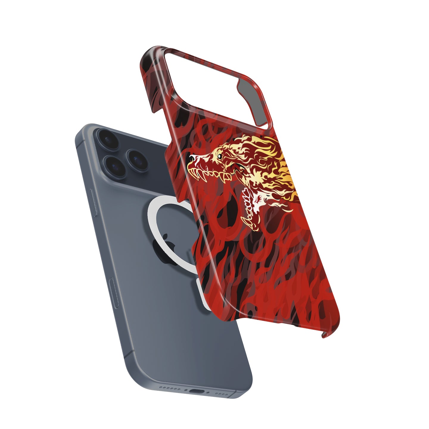 CS2 M4A4 Howl CSGO Skin Phone Case – Fire & Fury Edition (For iPhone)