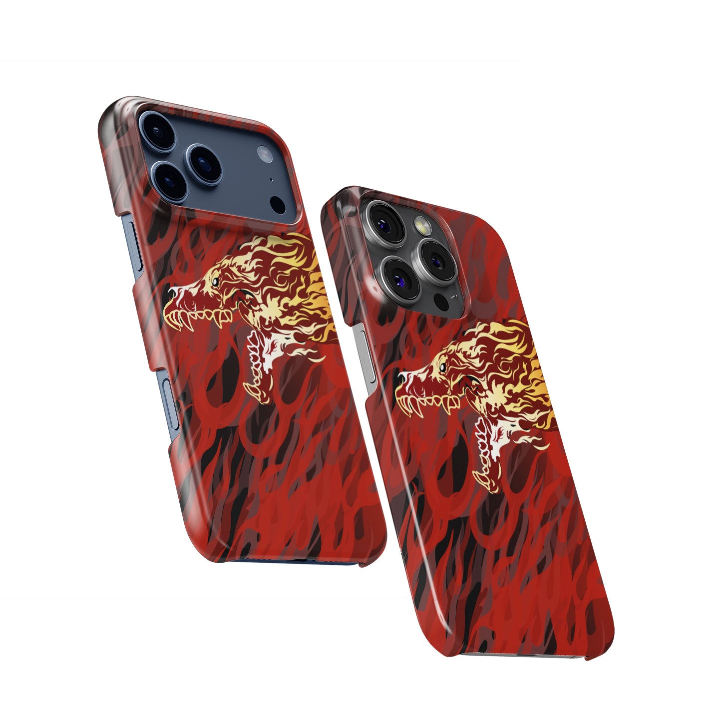 CS2 M4A4 Howl CSGO Skin Phone Case – Fire & Fury Edition (For iPhone)