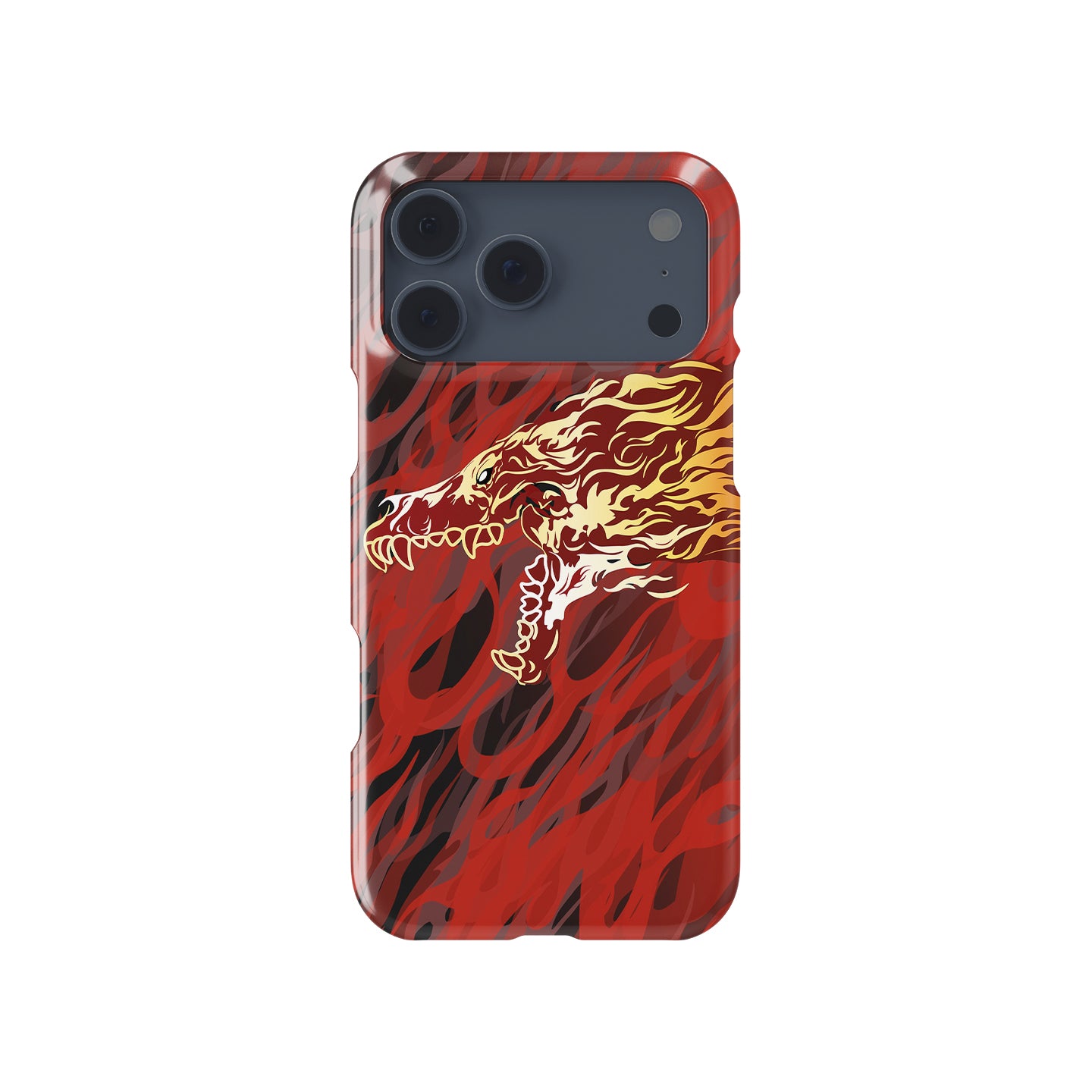 CS2 M4A4 Howl CSGO Skin Phone Case – Fire & Fury Edition (For iPhone)