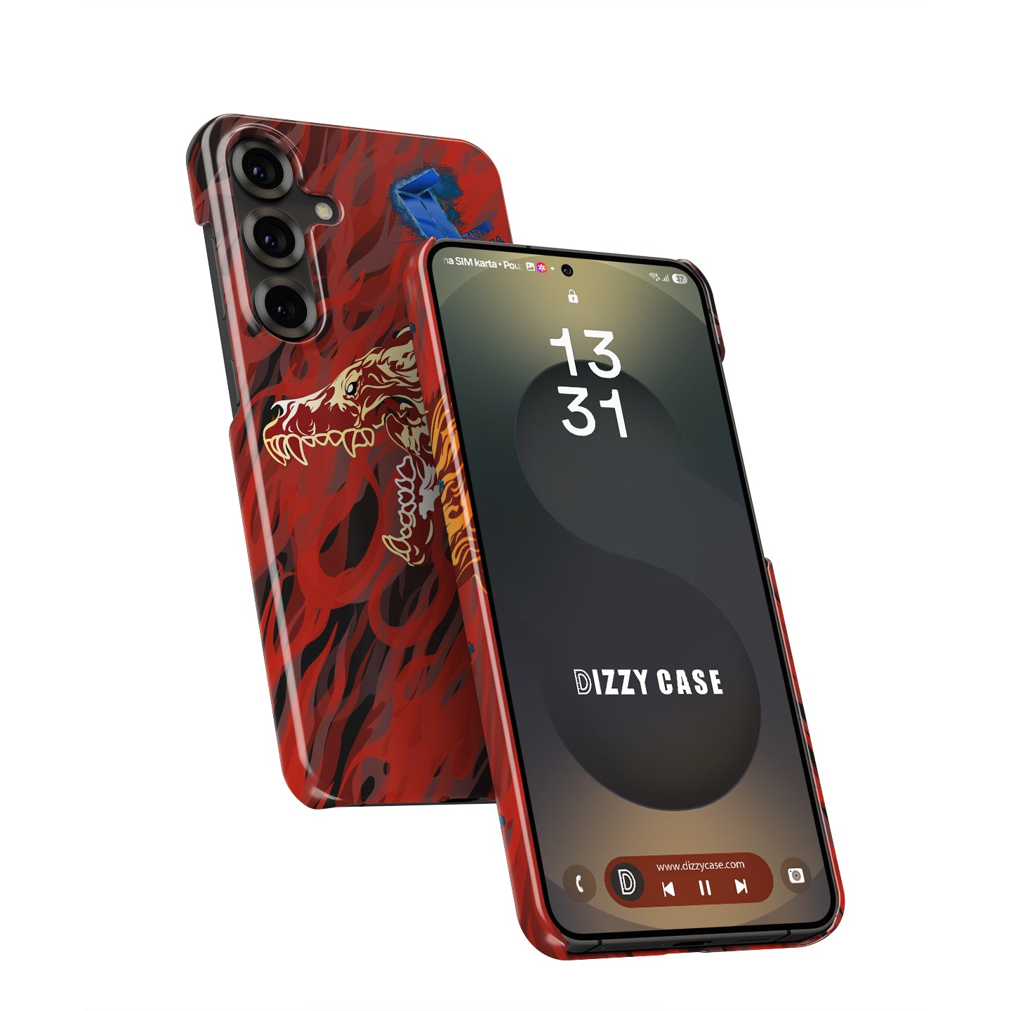 CS2 M4A4 Howl with Titan Holo Sticker Phone Case – Katowice 2014 Edition (For Samsung Galaxy)