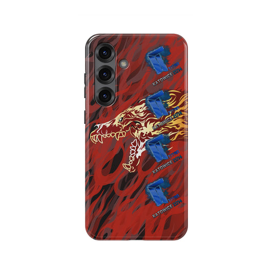 CS2 M4A4 Howl with Titan Holo Sticker Phone Case – Katowice 2014 Edition (For Samsung Galaxy)