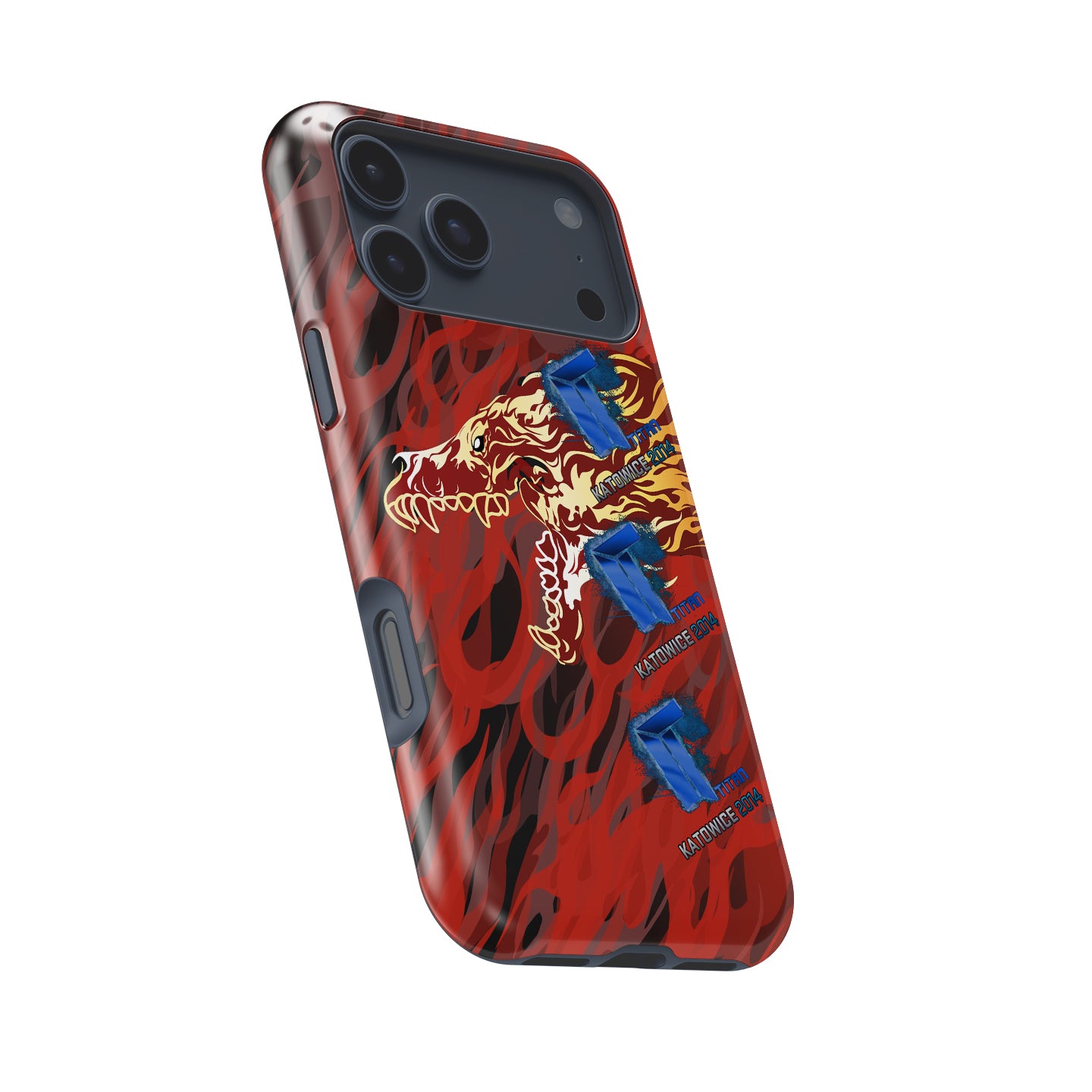 CS2 M4A4 Howl with Titan Holo Sticker Phone Case – Katowice 2014 Edition (For iPhone)