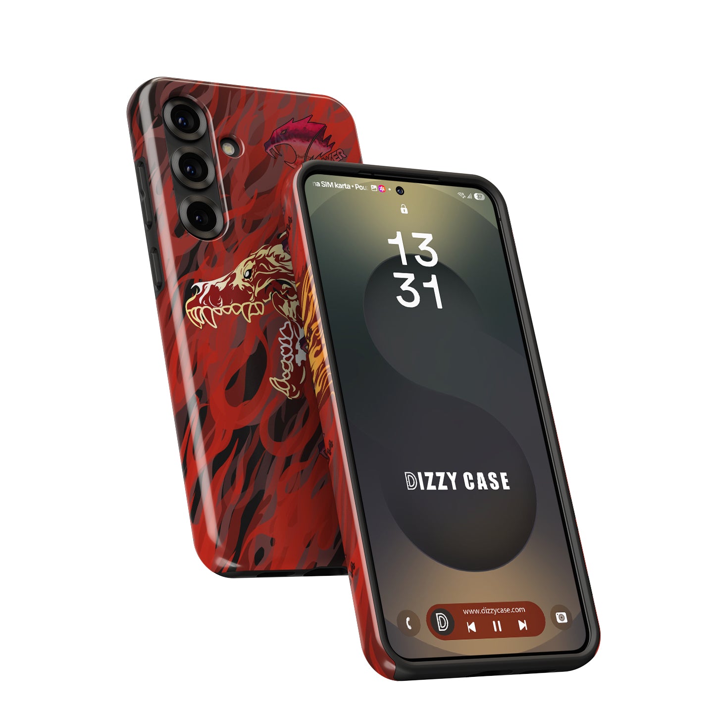CS2 M4A4 Howl with iBUYPOWER Holo Sticker Phone Case – Katowice 2014 Edition (For Samsung Galaxy)