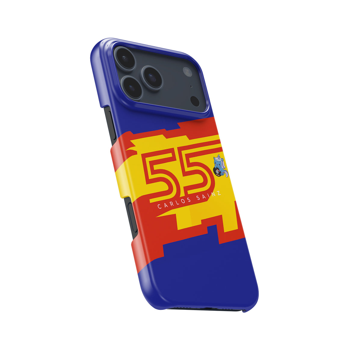 Carlos Sainz 2025 Williams Helmet Edition Phone Case – Spanish Spirit Design for iPhone