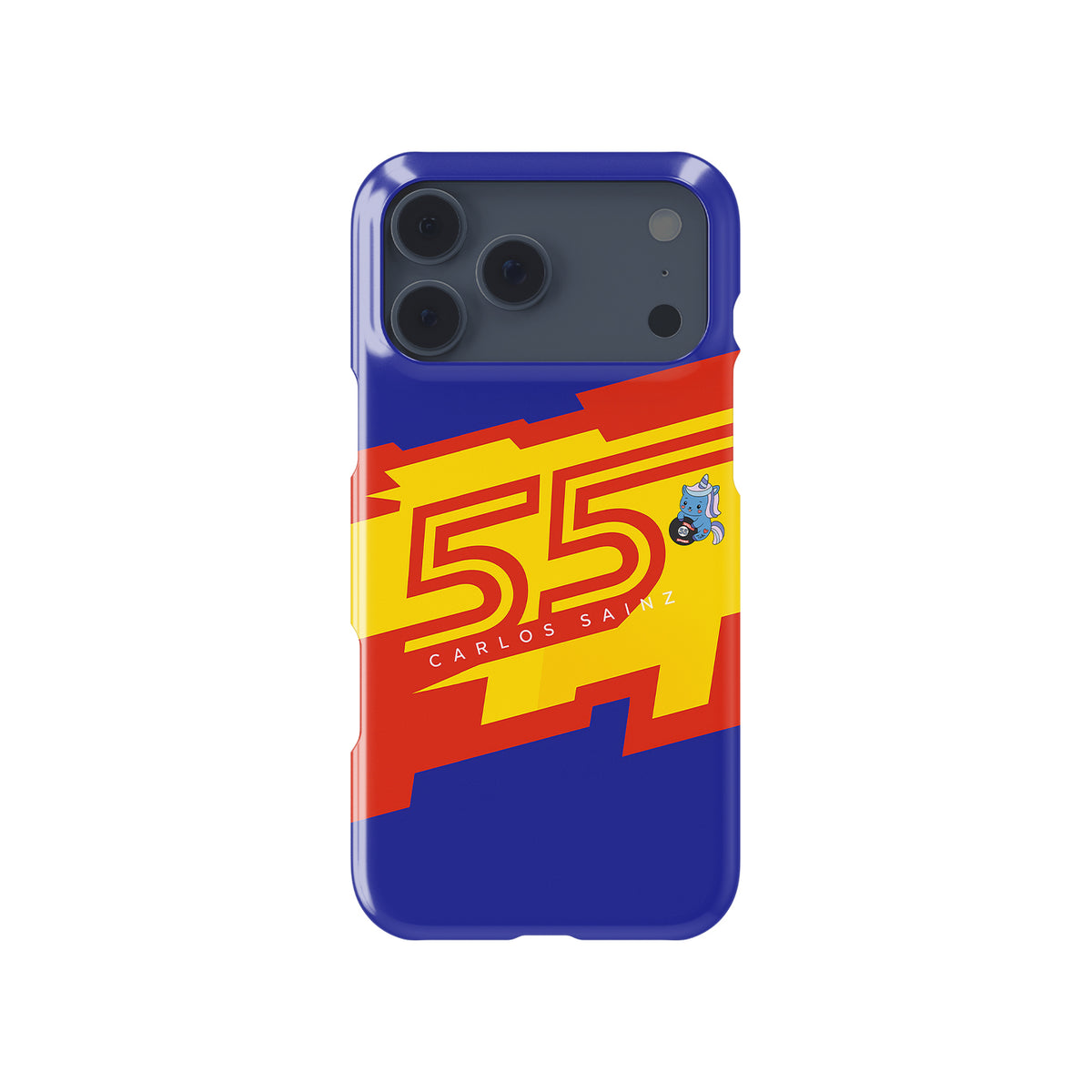Carlos Sainz 2025 Williams Helmet Edition Phone Case – Spanish Spirit Design for iPhone