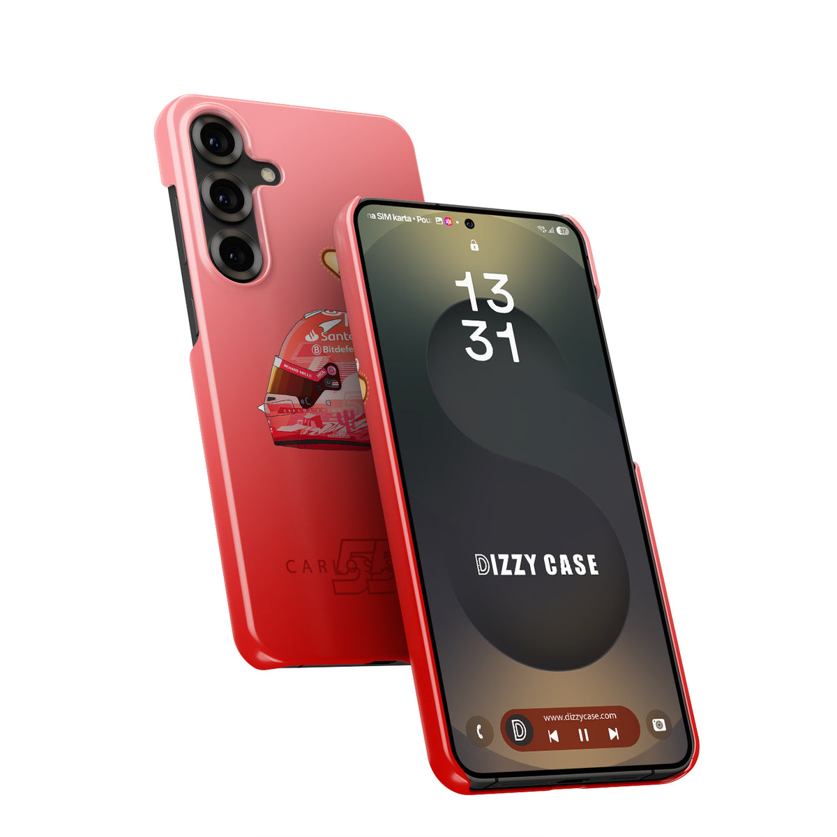 Carlos Sainz 2024 Las Vegas Grand Prix Helmet Case - For Samsung Galaxy