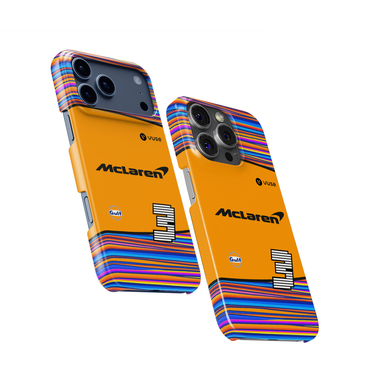 Celebrate Ricciardo’s McLaren Legacy: Abu Dhabi Vuse Formula 1 racing iPhone case view 2