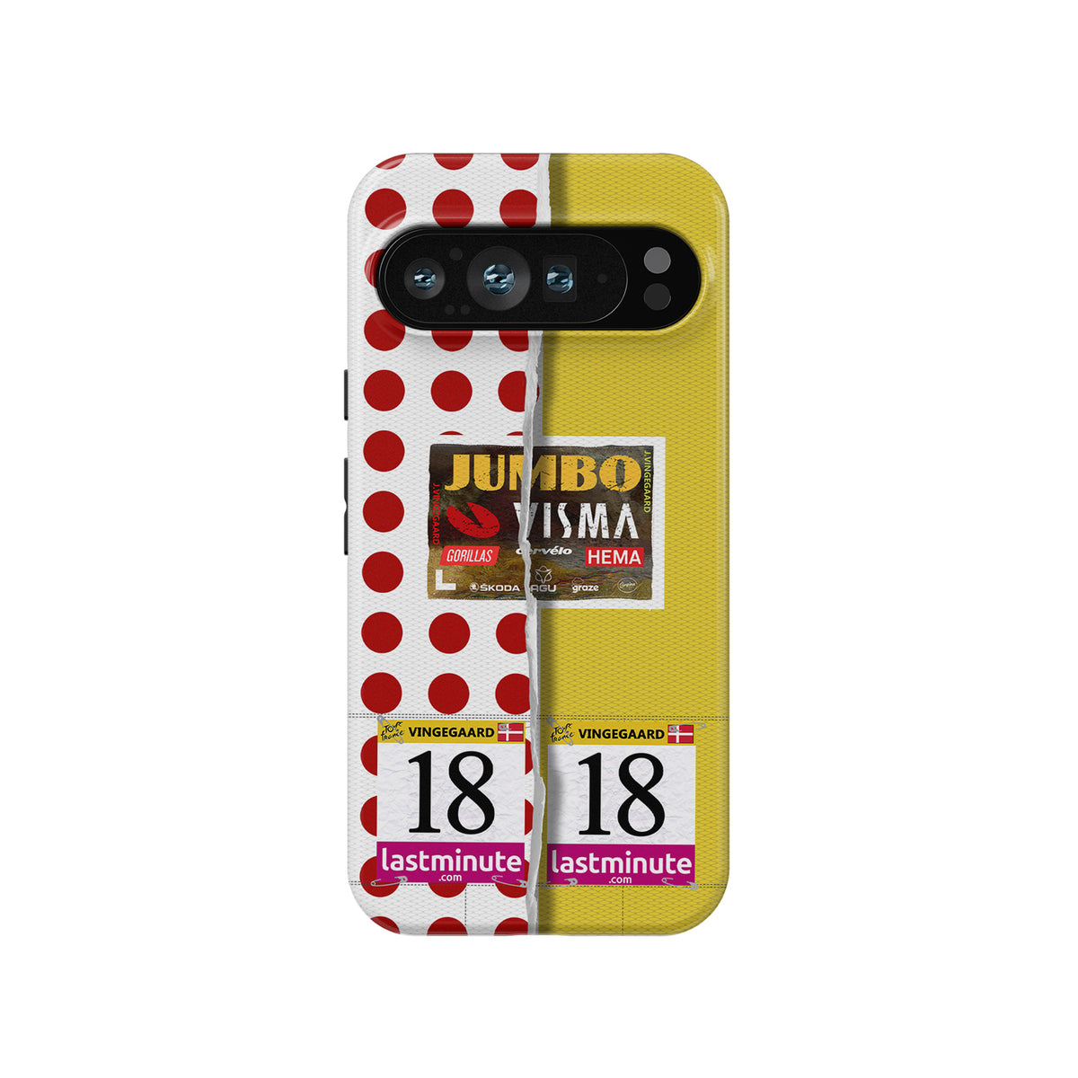 Sleek and Strong: Vingegaard Tour de France Phone Case