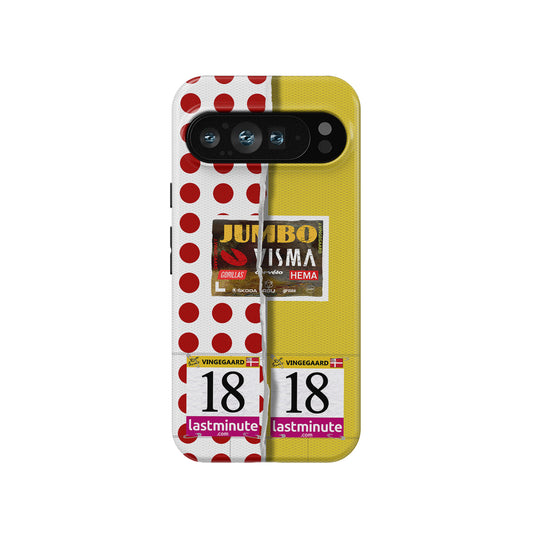 Sleek and Strong: Vingegaard Tour de France Phone Case