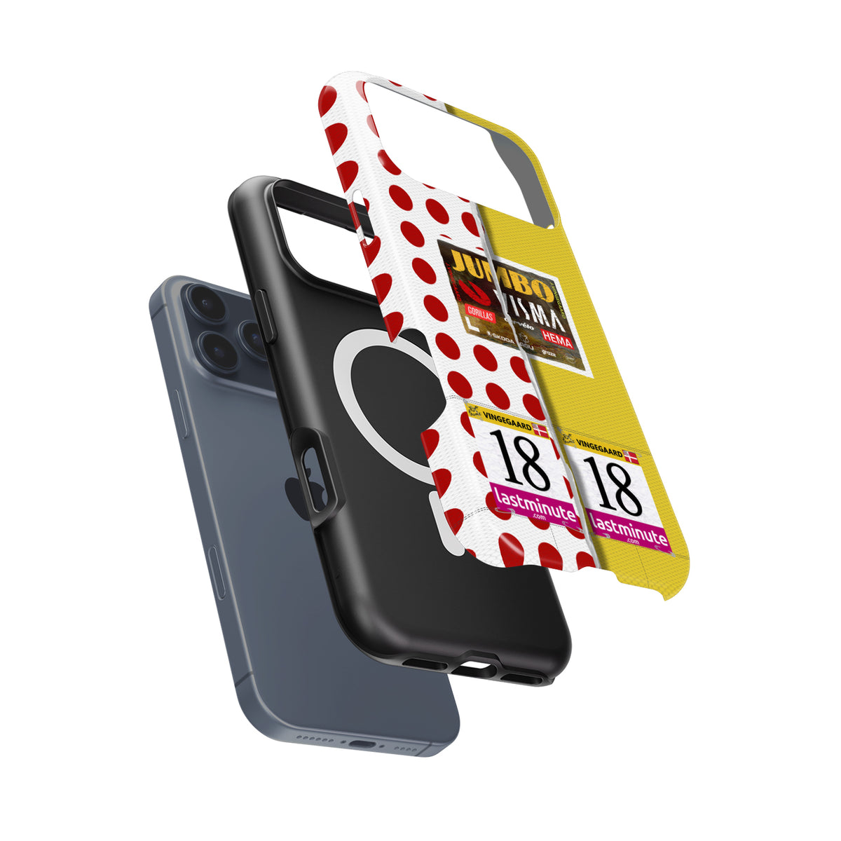 Sleek and Strong: Vingegaard Tour de France Phone Case