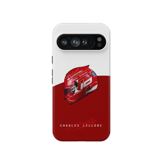 Charles Leclerc 2023 Helmet Case - Google, OnePlus, Huawei, Xiaomi