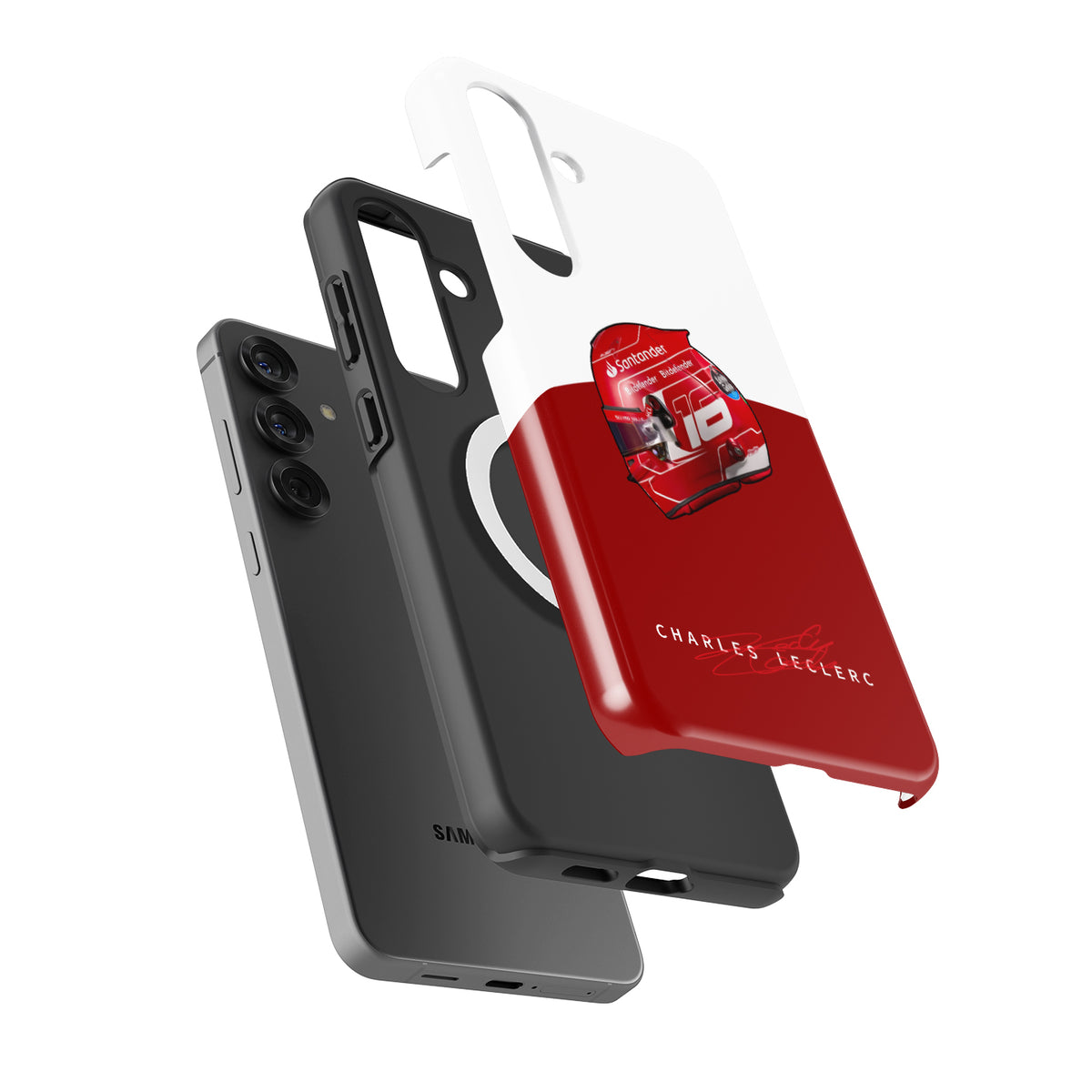 Charles Leclerc 2023 Helmet Case - Samsung Edition