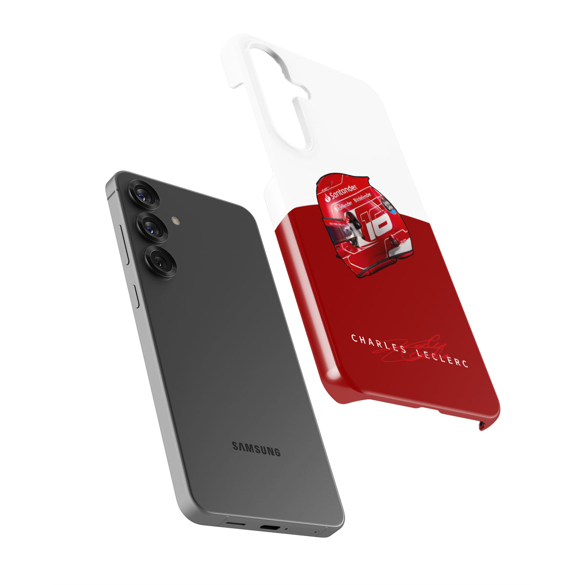 Charles Leclerc 2023 Helmet Case - Samsung Edition